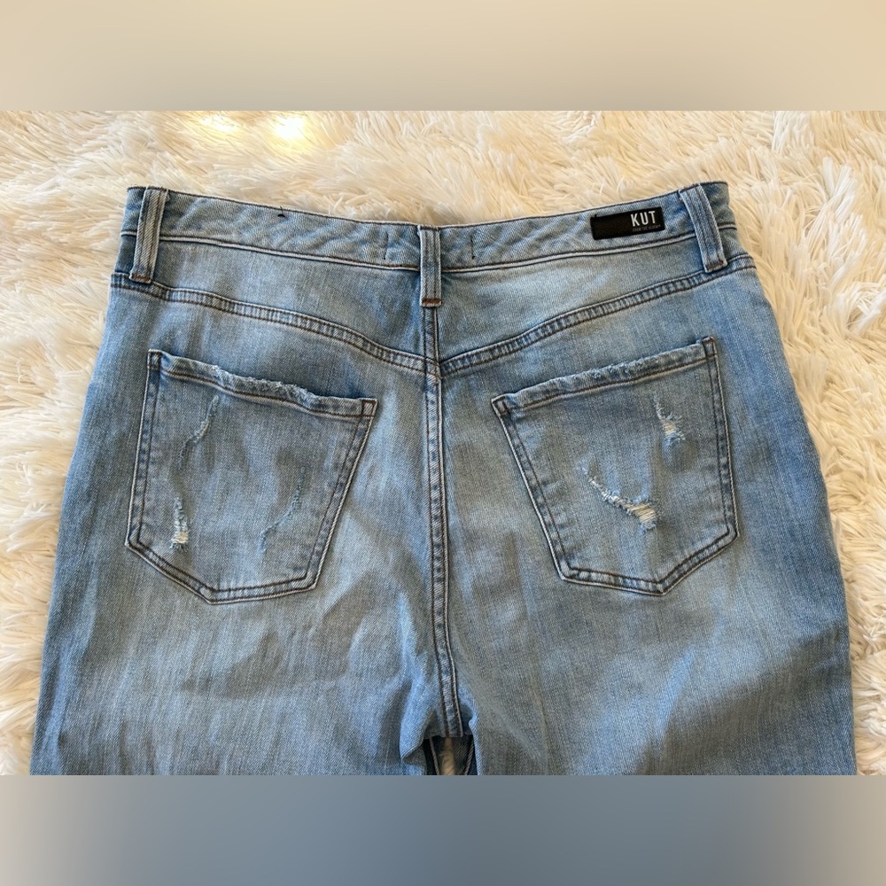 Kut from the Kloth | High Rise Christine Straight Leg Jeans - Picture 12 of 15